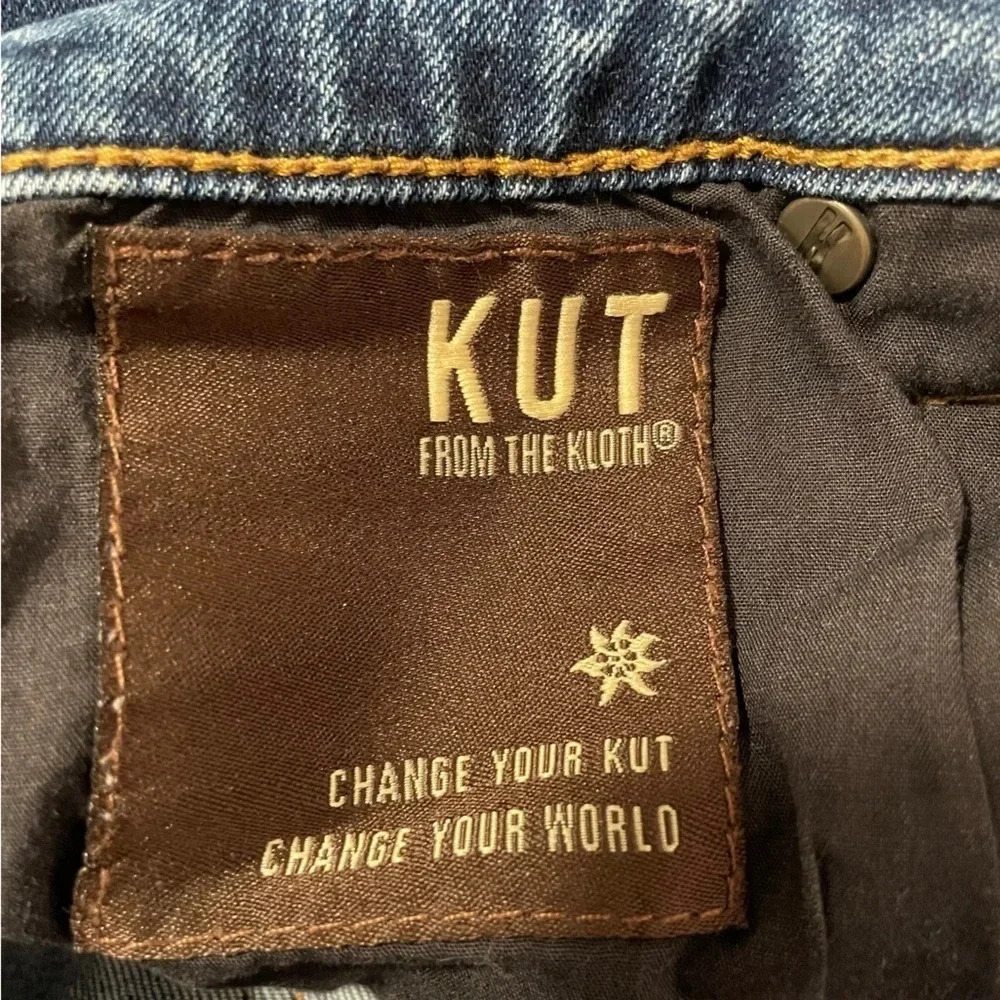KUT FROM THE KLOTH Women’s Size 6 High Rise Toothpick Slinny, Double Button, EUC - Picture 6 of 14